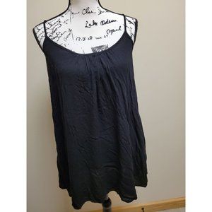 NWOT Elam Black Trapeze Mini Dress, Size Medium